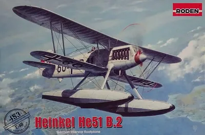 Produktbild von Roden 453 - 1:48 Heinkel He51 B.2 - Neu
