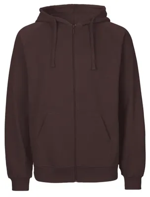 Produktbild von Neutral - Hoodie mit durchgehendem Reißverschluss für Herren LT5373 (3XL) (Braun)