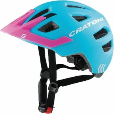 Produktbild von Cratoni Maxster Pro Blau/Pink Matt Kinderhelm