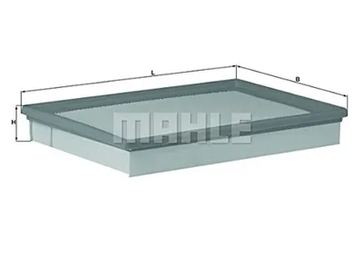 Produktbild von Luftfilter MAHLE LX 1841/1 für BMW MOTORCYCLES S Filtereinsatz
