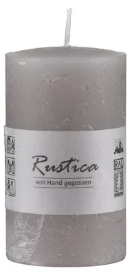Produktbild von durchgefärbte Rustic Kerzen Schoko 250 x Ø 70 mm, 1 Stück