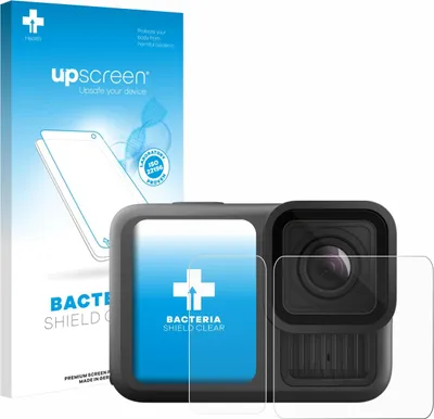 Produktbild von upscreen Schutzfolie für GoPro Hero 13 Black Ultra Wide Edition Displayschutz Displayschutzfolie Folie Klar antibakteriell