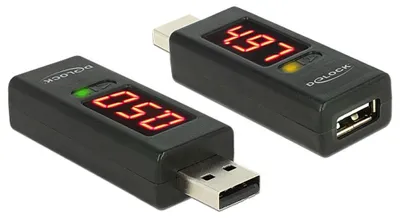 Obrázok produktu pre DeLOCK 65569, USB, USB 2.0, Čierna, 65 mm, 22 mm, 14 mm