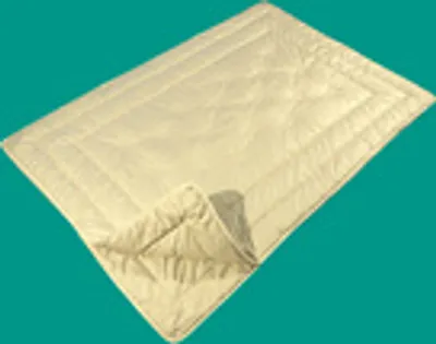 Produktbild von 4 Jahreszeiten Kamelhaar Bettdecke 155x220 Bio Baumwolle Steppbett Übergröße waschbar