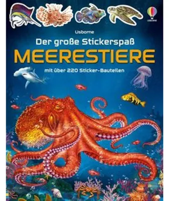 Image de Der große Stickerspaß: Meerestiere
