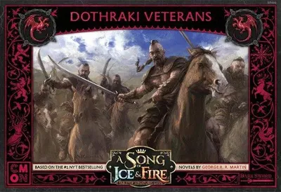 Image de Un Chant de Glace et de Feu : Jeu de figurines de plateau – Vétérans dothrakis