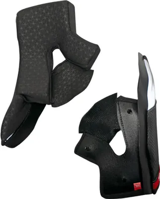 Productafbeelding van SOS Zwarte kussenset, model CGM 363, voor helm, maat XS