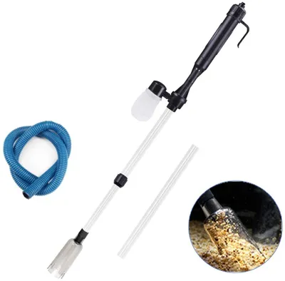 Produktbild von Elektrische Mulmsauger Aquarium Kiesreiniger Siphon Staubsauger für Aquarien Wasserwechsel/Kies/Filter/Schmutzreinigung