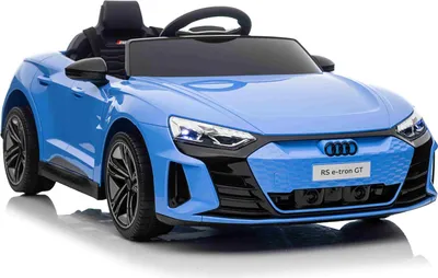 Obrázok produktu pre Elektrické detské auto Audi RS E-tron GT 12 V, modré, široké samostatné sedadlo, diaľkové ovládanie 2,4 GHz, vstup USB/AUX, Bluetooth, odpruženie, lítiová batéria, LED svetlá, motor 2 x 25 W, ORIGINÁLNA licencia