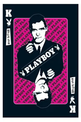 Image de PLAYBOY - Hugh Heffner - 61x91,5cm - Affiche Poster
