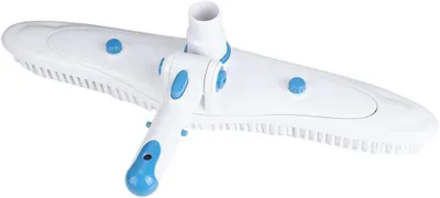 Immagine prodotto di Spazzola per piscina leggera - Design resistente - Pulizia della piscina - Aspiratore per il fondo - Facile da usare - Adatta per piscine - Pulitore per piscine