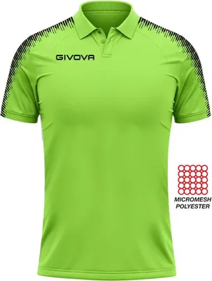 Image de Givova Club Polo à manches courtes Vert S Hommes,Femmes Vert S