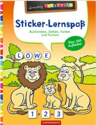 Image de Sticker-Lernspaß (Wilde Tiere)