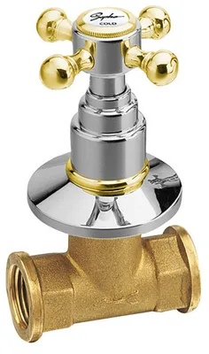 Produktbild von Sapho ANTEA Unterputzventil, Kalt, Chrom/Gold