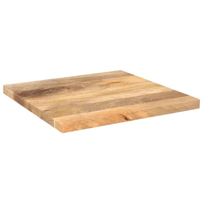 Immagine prodotto di Piano per Tavolo 40x40x2,5 cm Quadrato Legno Massello di Pino