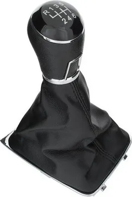 Immagine prodotto di Pomello del cambio nero / alluminio a 6 marce per VW Golf 7 VII dal 2012-