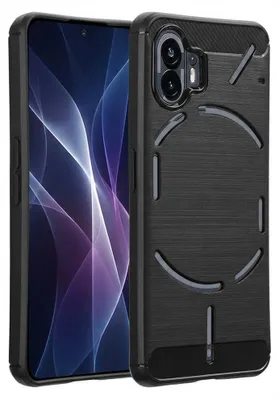 Imagen del producto de Funda con acabado cepillado para Nothing Phone (2) - Negro