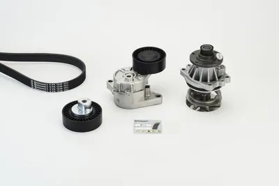 Produktbild von Continental ContiTech 6PK1538WP1 Wasserpumpe + Keilrippenriemensatz für BMW 3 Limousine (E46) 5 Limousine (E39) 3 Touring (E46) 3 Coupe (E46) 7