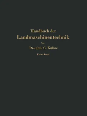 Produktbild von Handbuch der Landmaschinentechnik