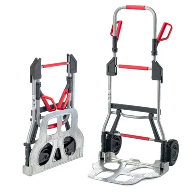Produktbild von Transportkarre klappbar STA Alu.H.1250mm Schaufel-L.420xB595mm Trgf.250kg