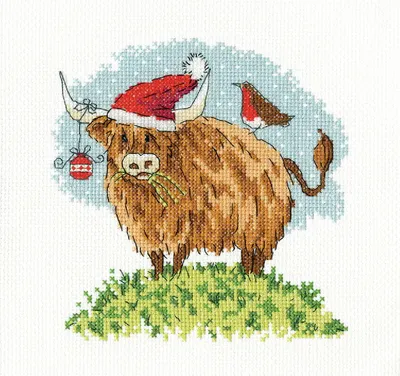 Obrázok produktu pre Súprava na vyšívanie krížikom Heritage "Hattie (A)", KCHT1842-A, 14,5x14,5cm