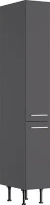 Produktbild von Optifit Apothekerschrank Ingvar420 BxTxH 30 x 58,4 x 211,8 cm anthrazit matt zerlegt KFIN HFZ306-8E+