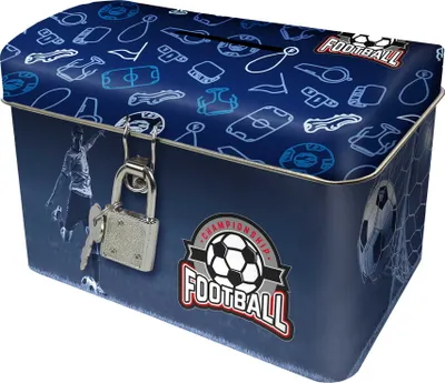Produktbild von Metallspardose mit Vorhängeschloss Ball 19 Derform