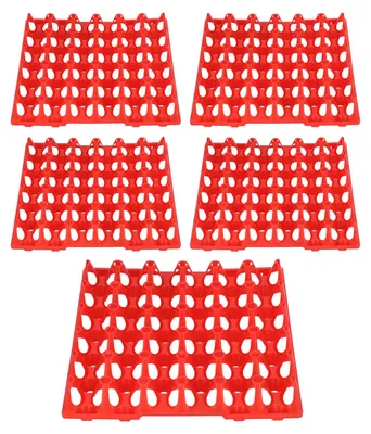 Produktbild von Stück Eierkartons aus Kunststoff, 30 Fächer, Eierboxen, Haltertablett für Lagerung, Transport, Haushalt, Landwirtschaft