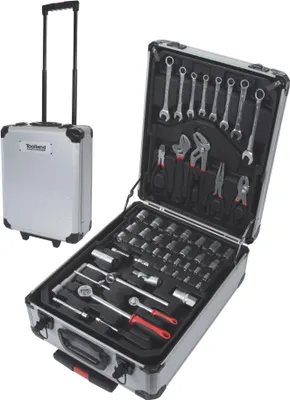 Image de Mallette à outils en aluminium 260 pièces