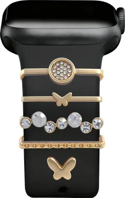 Produktbild von Watch Strap Charm - Butterfly (gold)