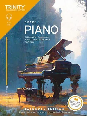 Immagine prodotto di Trinity College London Piano Exam Pieces Plus Exercises from 2023: Grade 1: Extended Edition