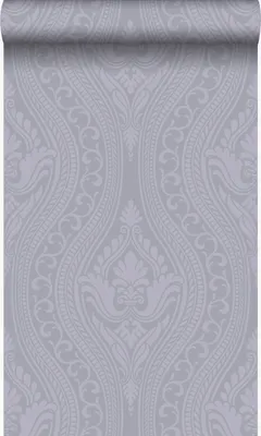 Immagine prodotto di Origin Wallcoverings carta da parati ornamento viola e grigio 53 cm x 10.05 m
