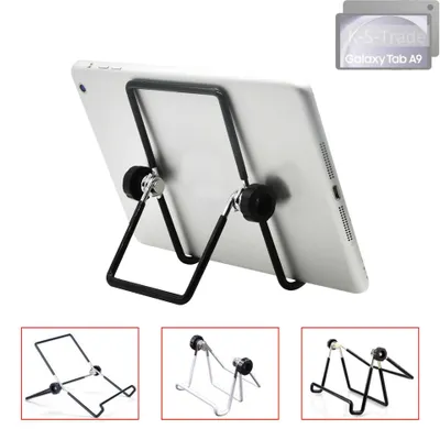Produktbild von K-S-Trade Tablet-Ständer Tablet-Halterung Tablet-Aufsteller kompatibel mit Samsung Galaxy Tab A9 Wi-Fi faltbarer Tischständer Tablet Halterung