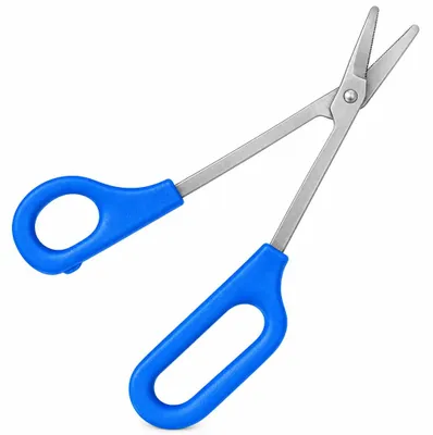 Obrázok produktu pre Kozmetické nožničky na nechty nožnice na pedikúru 20,5 cm zahnuté ostrie dlhé presné strihanie na nechty obväzy tejpy
