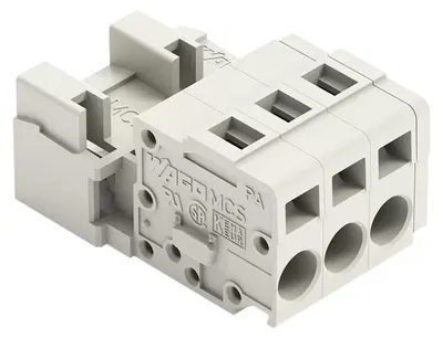 Obrázek produktu pro WAGO 1-drátový konektor;CAGE CLAMP®;2,5 mm²;světle šedý 721-603