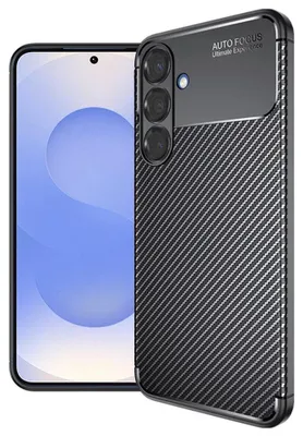 Zdjęcie produktu dla Techsuit CarbonFiber etui na Samsung Galaxy S25 – czarne
