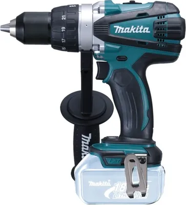 Produktbild von Makita DDF458ZJ, Handbohrmaschine, Schwarz, Blau, 1,3 cm, 7,6 cm, 1,3 cm, 1,5 mm