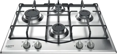 Immagine prodotto di Hotpoint Piano Cottura PCN 642 IX/HAR Incorporato Gas 4 Fornelli Acciaio