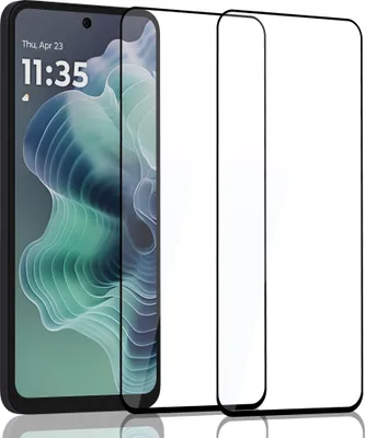 Produktbild von 2-Pack Displayschutzfolie fur Motorola G35 5G - aus 9H gehärtetem Glas