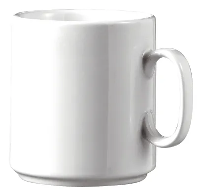 Obrázek produktu pro Kaffeebecher "Diane", 0,28 l, Durchmesser: 8,1 cm, Porzellan, weiß, 6 St.