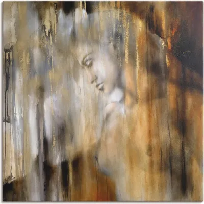 Produktbild von ARTland Leinwandbild Vera Größe: 50x50 cm