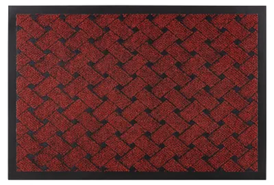 Imagen del producto de Felpudo antideslizante VECTRA 3353 exterior, interior rojo 40x60 cm