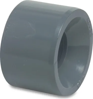Produktbild von Mega Reduzierstück PVC-U 50 mm x 32 mm Klebestutzen x Klebemuffe 16 bar, grau