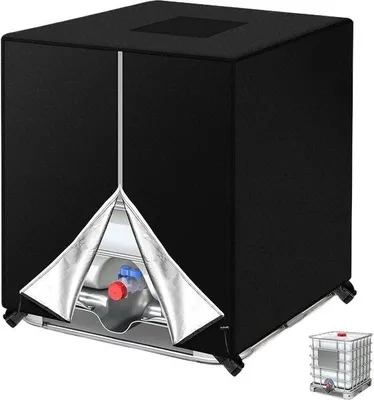 Image de Couvercle étanche pour conteneur IBC, résistant aux UV, 1 pièce