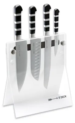 Produktbild von F. Dick Messerblock 4Knives weiö´ 1905 4-teilig Messerset 24 x 12,5 x 42 cm