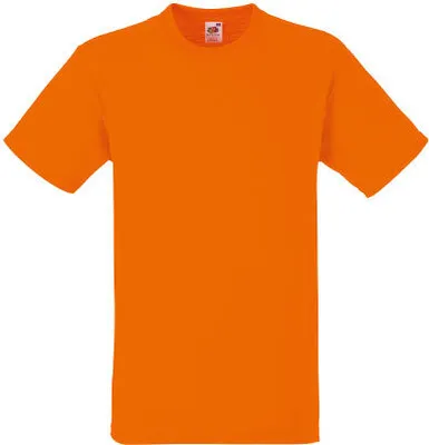 Produktbild von Fruit of the Loom - Heavy Baumwolle T - Orange - 3XL