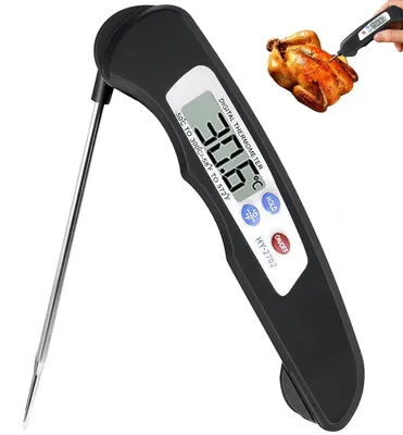Obrázok produktu pre Digitálny kuchynský teplomer, nerezová sonda, -30 °C až 250 °C, na mäso