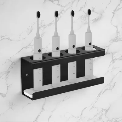 Immagine prodotto di Solidchoice - Porta spazzolini da parete con 4 fessure