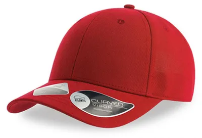Produktbild von Atlantis JOSC | Joshua Cap Baseballkappe er recycelter Polyester - Farbe: Red - Größe: One Size