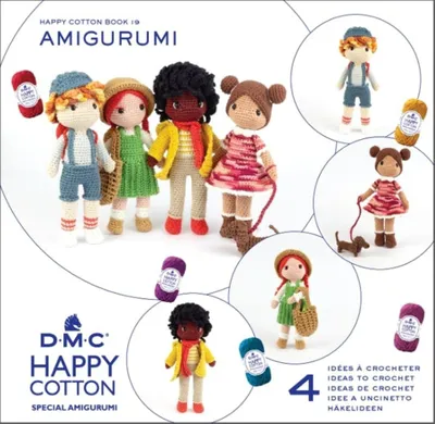 Productafbeelding van Haakboek Happy Baumwolle Amigurumis 1 – Gemaakt in Frankrijk